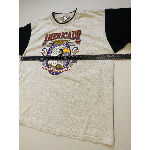 Americade Shirt Mens XL Lake George USA Bike Rally 1983 2006 Tourist Cotton Tee - Picture 6 of 9